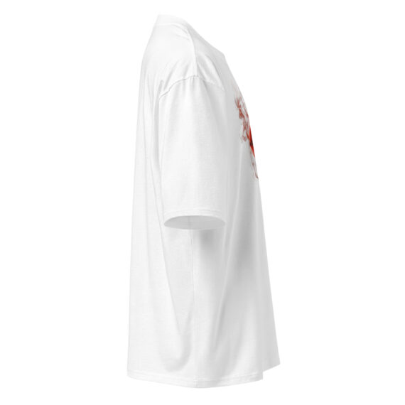 “Red Lip Rebellion” Oversized Heavyweight T-Shirt - Image 5