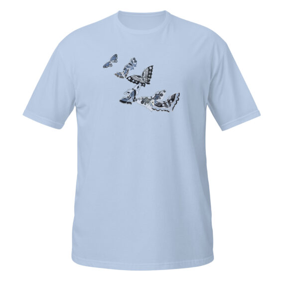 Float Gently Through Today - Butterflies Short-Sleeve T-Shirt - Image 7