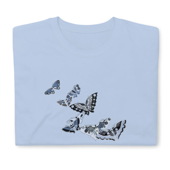 Float Gently Through Today - Butterflies Short-Sleeve T-Shirt - Image 9