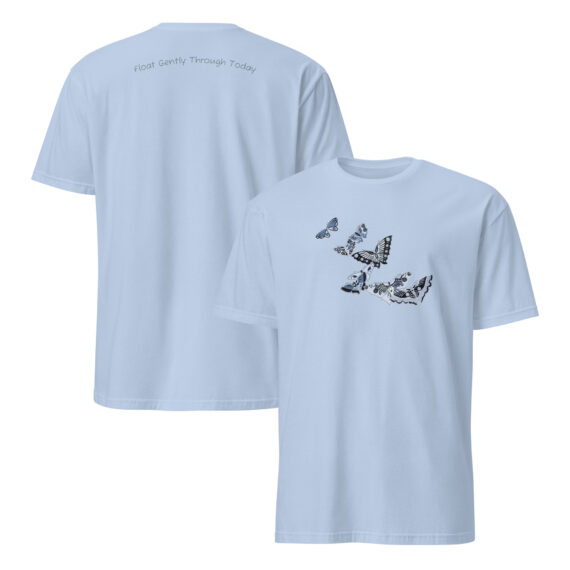 Float Gently Through Today - Butterflies Short-Sleeve T-Shirt - Image 6