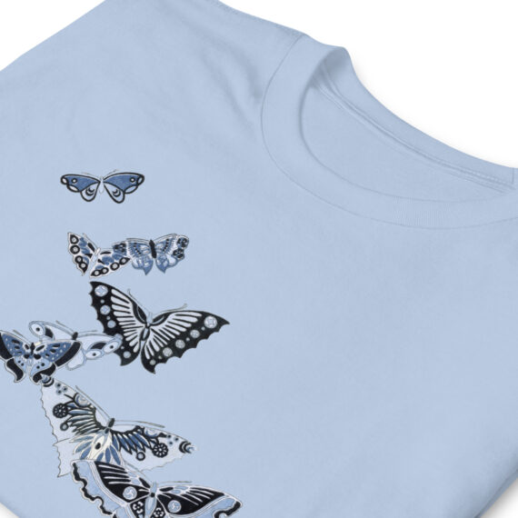 Float Gently Through Today - Butterflies Short-Sleeve T-Shirt - Image 10