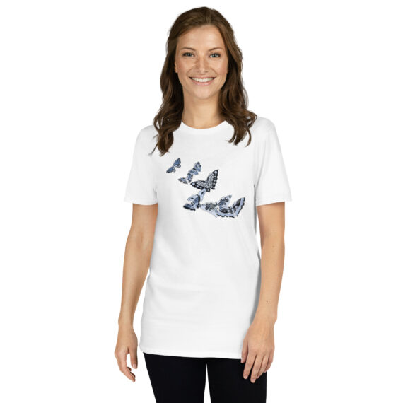 Float Gently Through Today - Butterflies Short-Sleeve T-Shirt