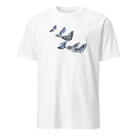 Float Gently Through Today - Butterflies Short-Sleeve T-Shirt - Image 4