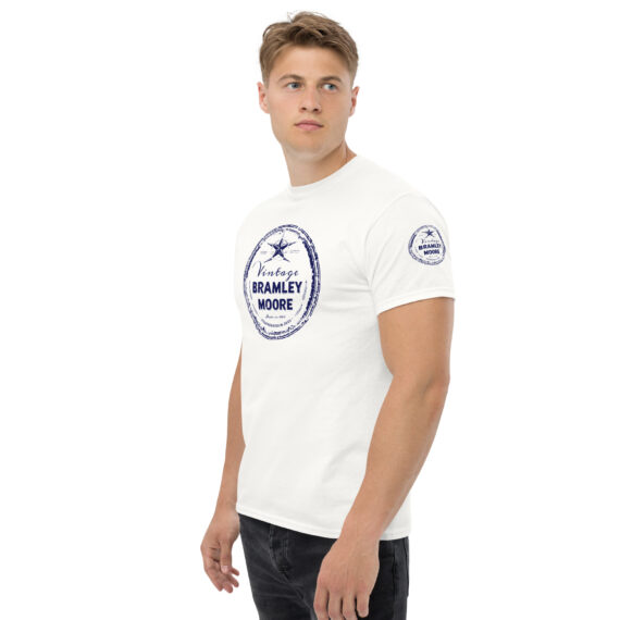 Vintage Bramley Moore 1848 White Classic T-Shirt