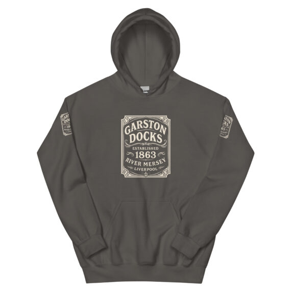 Vintage Garston Docks 1863 Hoodie - Image 3