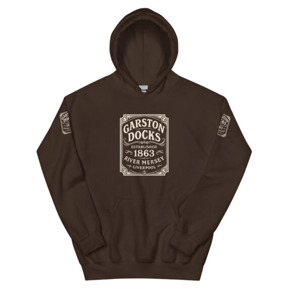 Vintage Garston Docks 1863 Hoodie - Image 7