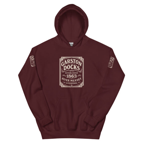 Vintage Garston Docks 1863 Hoodie - Image 6