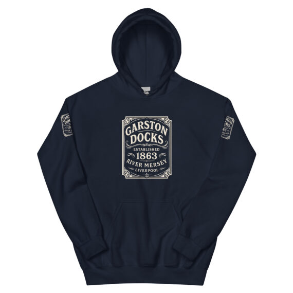 Vintage Garston Docks 1863 Hoodie - Image 5