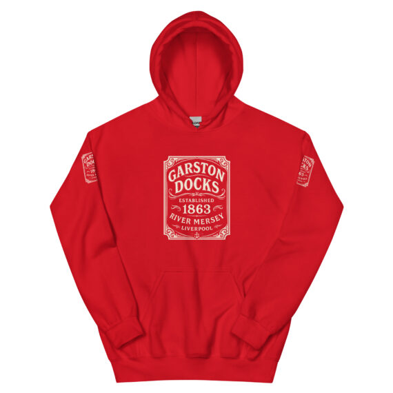 Vintage Garston Docks 1863 Hoodie - Image 8