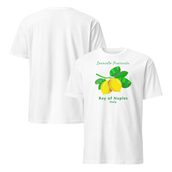 Fruity Lemons - Sorrento Peninsula Short-Sleeve T-Shirt - Image 2