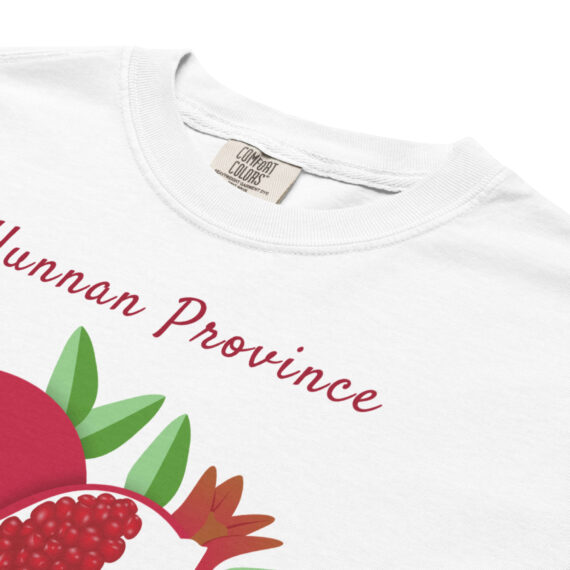 Fruity Pomegranates - Yunnan Province Heavyweight T-Shirt - Image 3