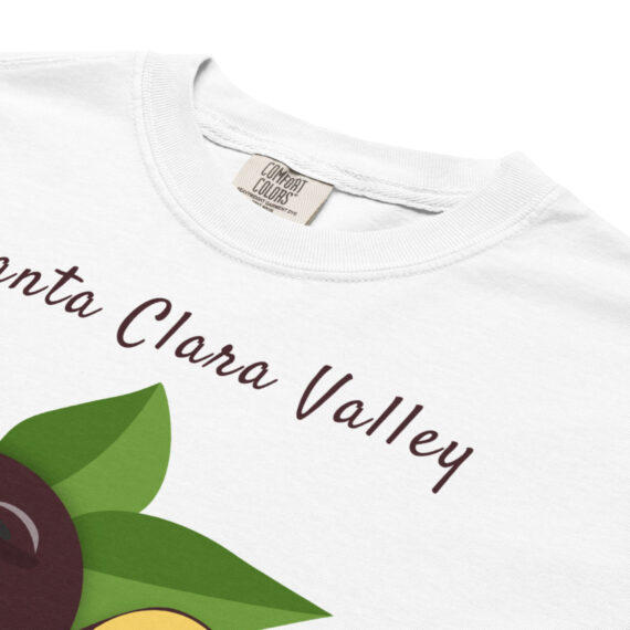 Fruity Plums - Santa Clara Valley Heavyweight T-Shirt - Image 5