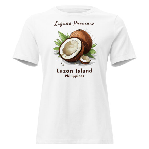 Fruity Coconuts - Laguna Province Women's Relaxed T-Shirt - Image 3